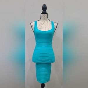 bebe Turquoise Women's One Piece Swimsuit